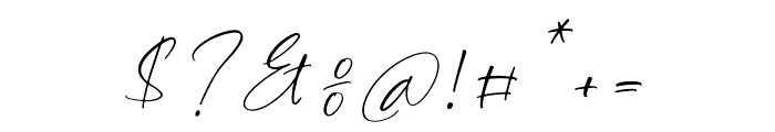 Ricchole Brawler Italic Font OTHER CHARS