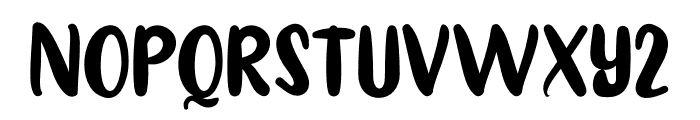Riceberry Font UPPERCASE