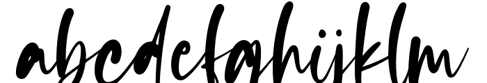 Rich and Famous Font LOWERCASE
