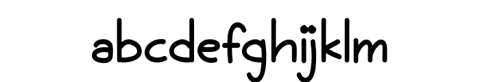 Richa Font LOWERCASE