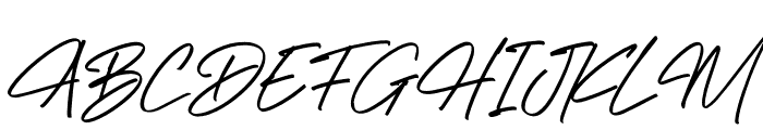 Richard Hamilton Italic Font UPPERCASE