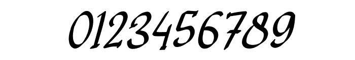 Richard Smith Italic Regular Font OTHER CHARS