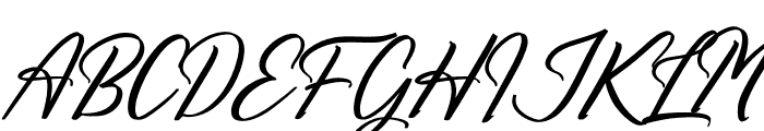 Richards Frederick Italic Font UPPERCASE
