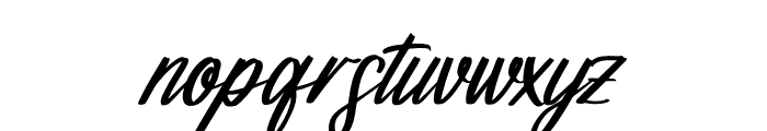 Richards Frederick Italic Font LOWERCASE