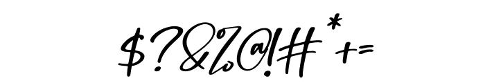 Richella Italic Font OTHER CHARS