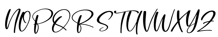 Richella Italic Font UPPERCASE