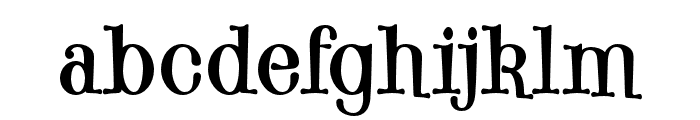 Richer insight Regular Font LOWERCASE