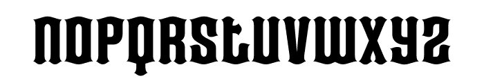 Richerson Font LOWERCASE