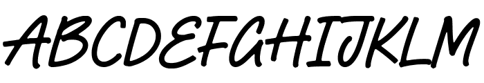 Richglory Font UPPERCASE