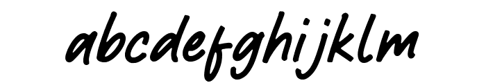 Richglory Font LOWERCASE