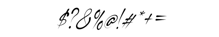 RichieCillan-Regular Font OTHER CHARS