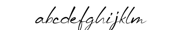 RichieCillan-Regular Font LOWERCASE