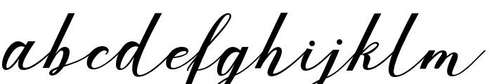 Richman Font LOWERCASE