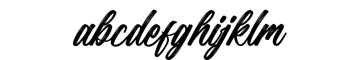 Richmond Barentony Italic Font LOWERCASE