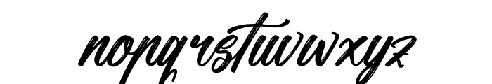 Richmond Barentony Italic Font LOWERCASE