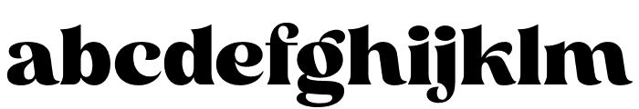 Richmond Regular Font LOWERCASE