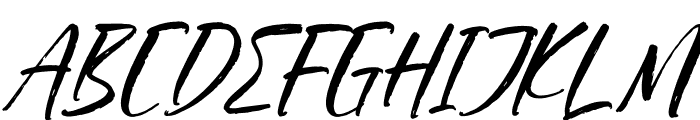 Richmonte Italic Font UPPERCASE