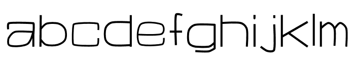 Ricker Font LOWERCASE