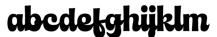 Rickey Regular Font LOWERCASE