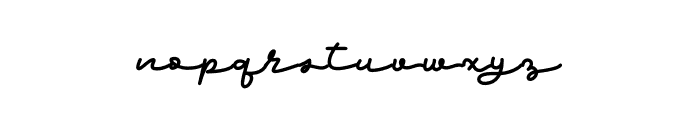 Ricotta Script Font LOWERCASE