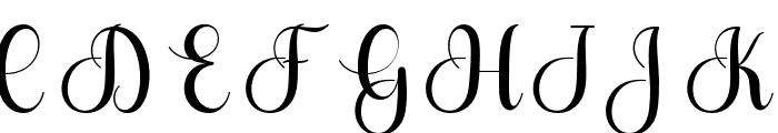 Riday-Regular Font UPPERCASE