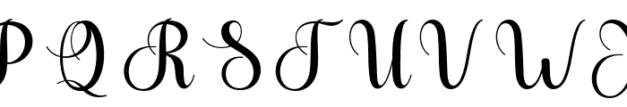 Riday-Regular Font UPPERCASE