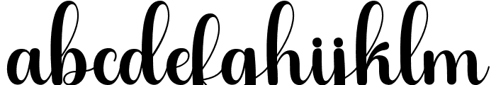 Riday-Regular Font LOWERCASE