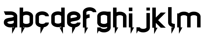 Ride The Lightning Font LOWERCASE
