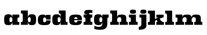 RidgeCliff-Regular Font LOWERCASE