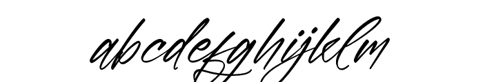 Rieldstomy Madison Italic Font LOWERCASE