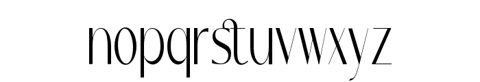 Riesborck Font LOWERCASE