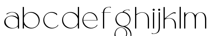 Rieskeda-Regular Font LOWERCASE