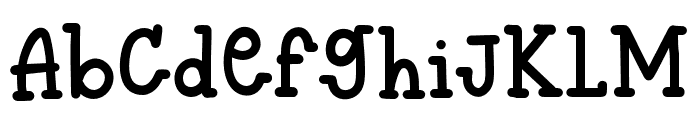 RifzRegular Font UPPERCASE