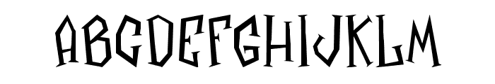 Righris Font UPPERCASE