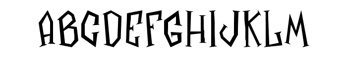 RighrisRegular Font UPPERCASE