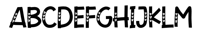 Right Love Font LOWERCASE