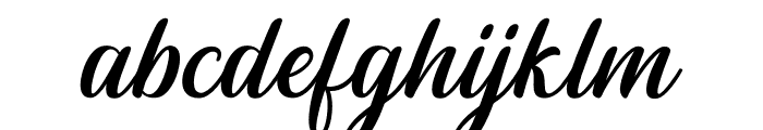 Rightland Font LOWERCASE
