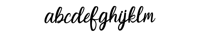 Rightways Font LOWERCASE