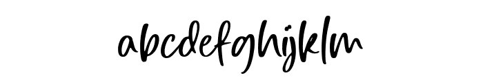 Rightwood Font LOWERCASE