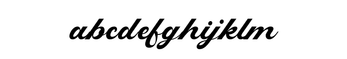 Rigidity Font LOWERCASE