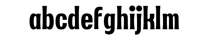 Rigidrop Regular Font LOWERCASE