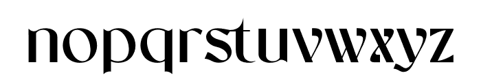 Riglom Font LOWERCASE