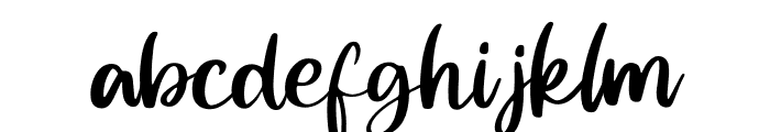 Rihana-Script Font LOWERCASE
