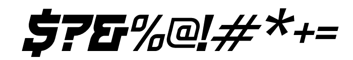 Rijaya Konoha Italic Font OTHER CHARS