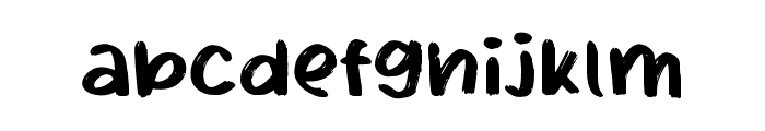 Rilayo Regular Font LOWERCASE