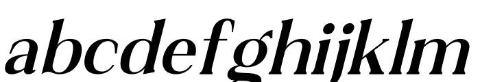 Rilenda Italic Font LOWERCASE