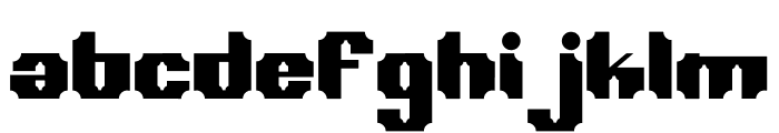 Rille Font LOWERCASE