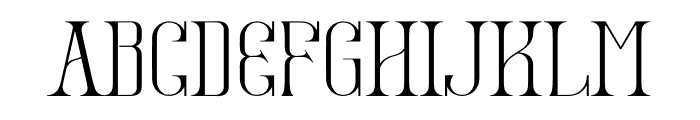 Riman Font UPPERCASE