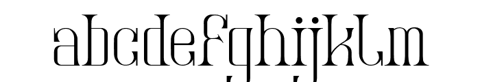 Riman Font LOWERCASE