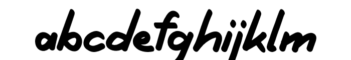 Rimbrush Regular Font LOWERCASE